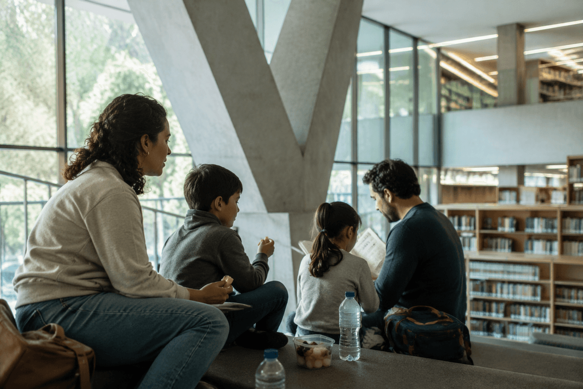 Food and downtime: quick meals and breaks