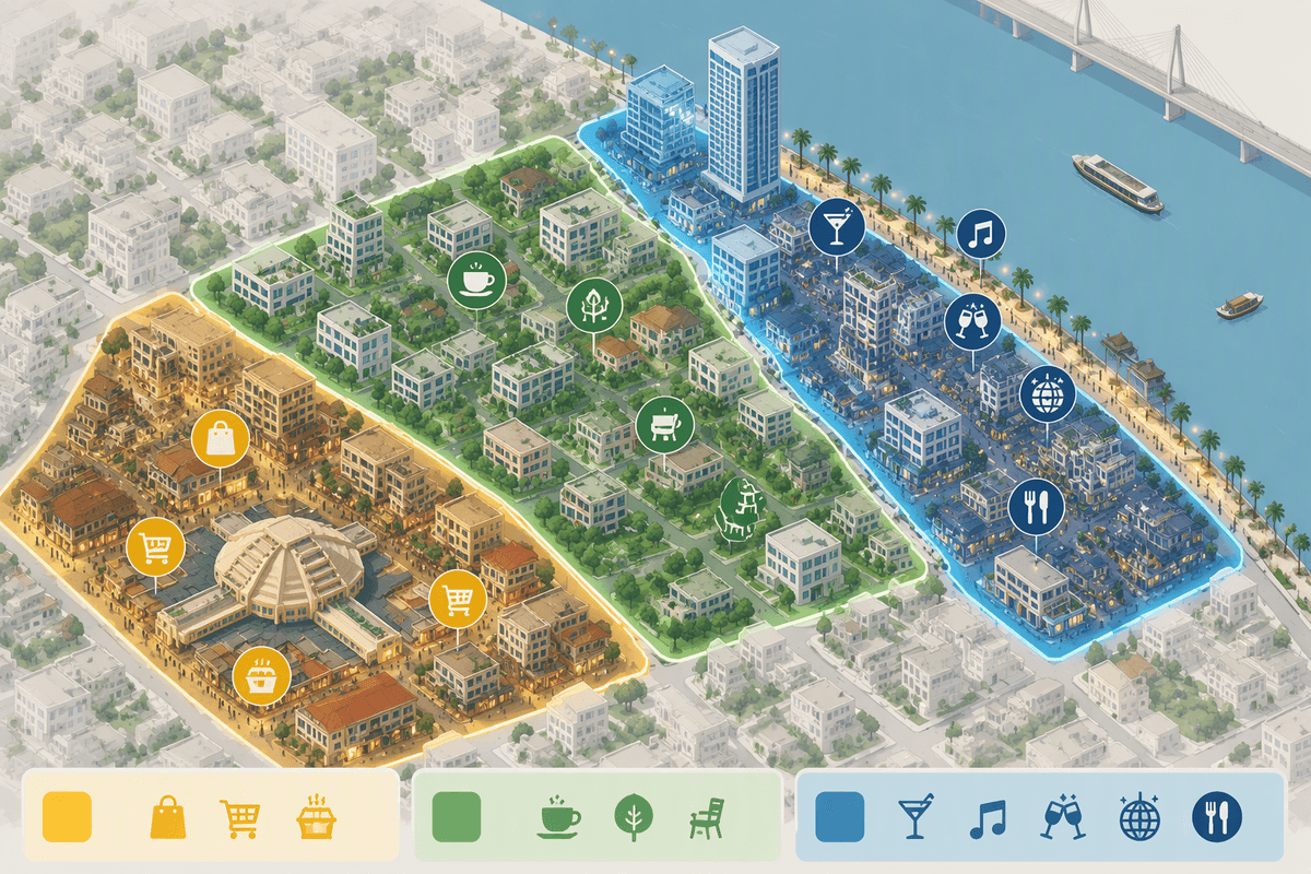 Phnom Penh: riverfront vs BKK vs central